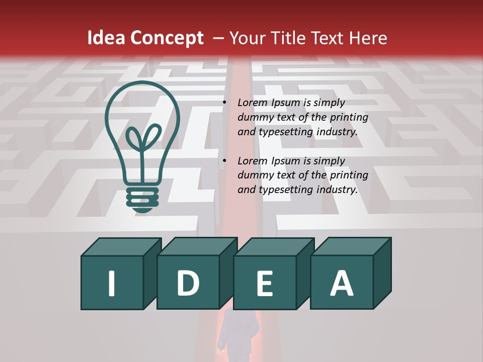 Creative Short Innovative PowerPoint Template