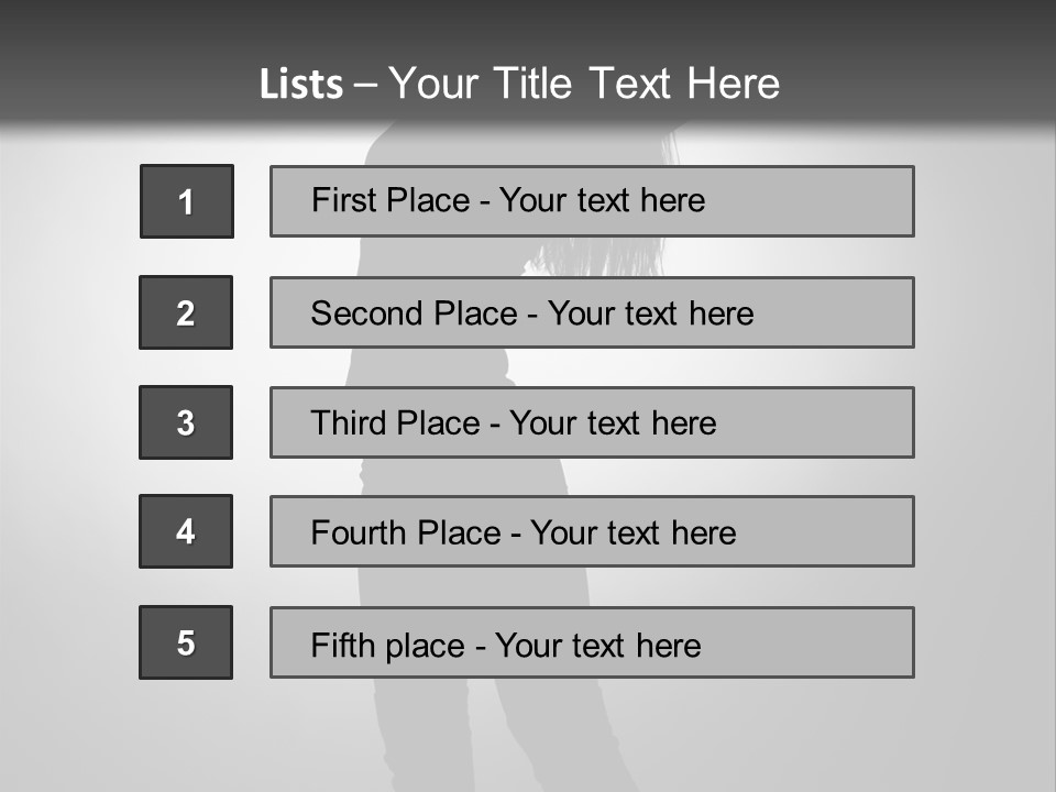 Spa Slim Model PowerPoint Template
