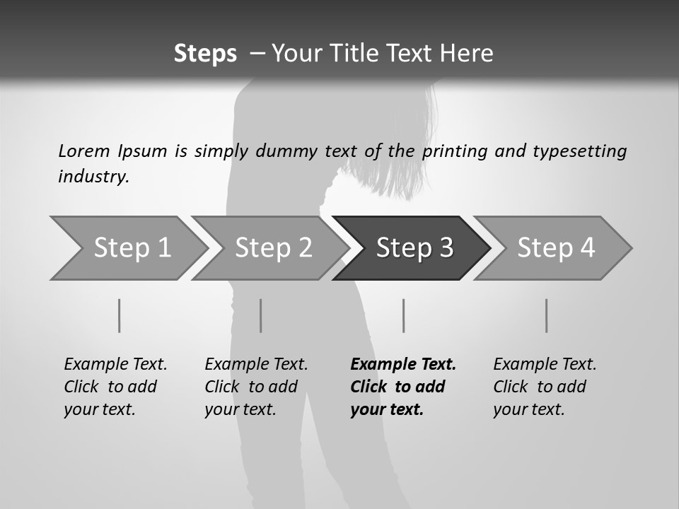 Spa Slim Model PowerPoint Template