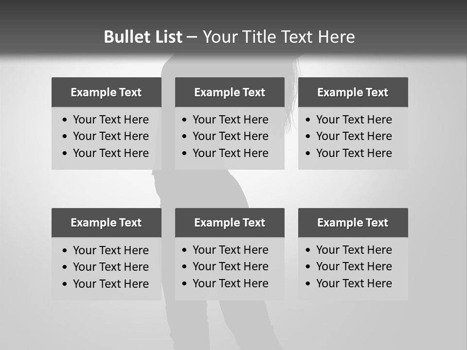 Spa Slim Model PowerPoint Template