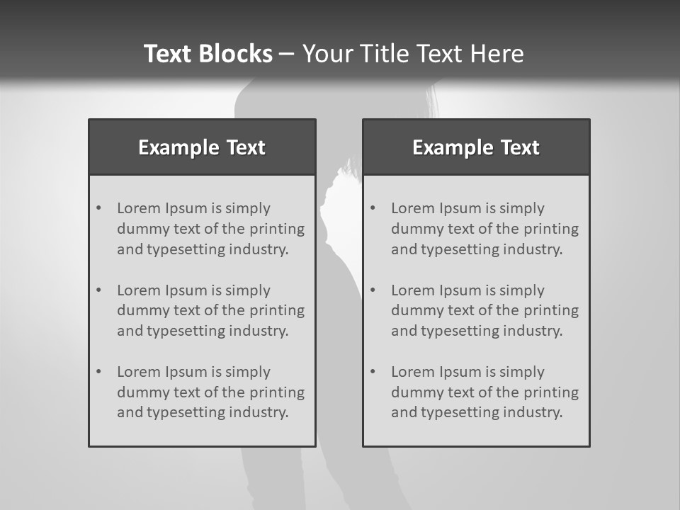 Spa Slim Model PowerPoint Template