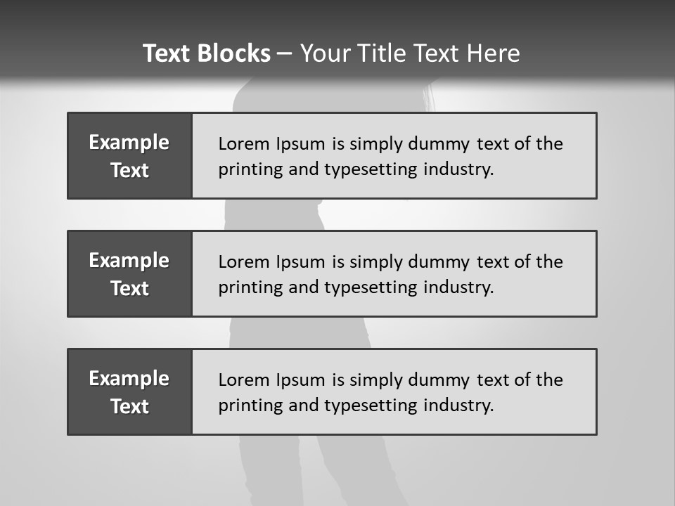 Spa Slim Model PowerPoint Template