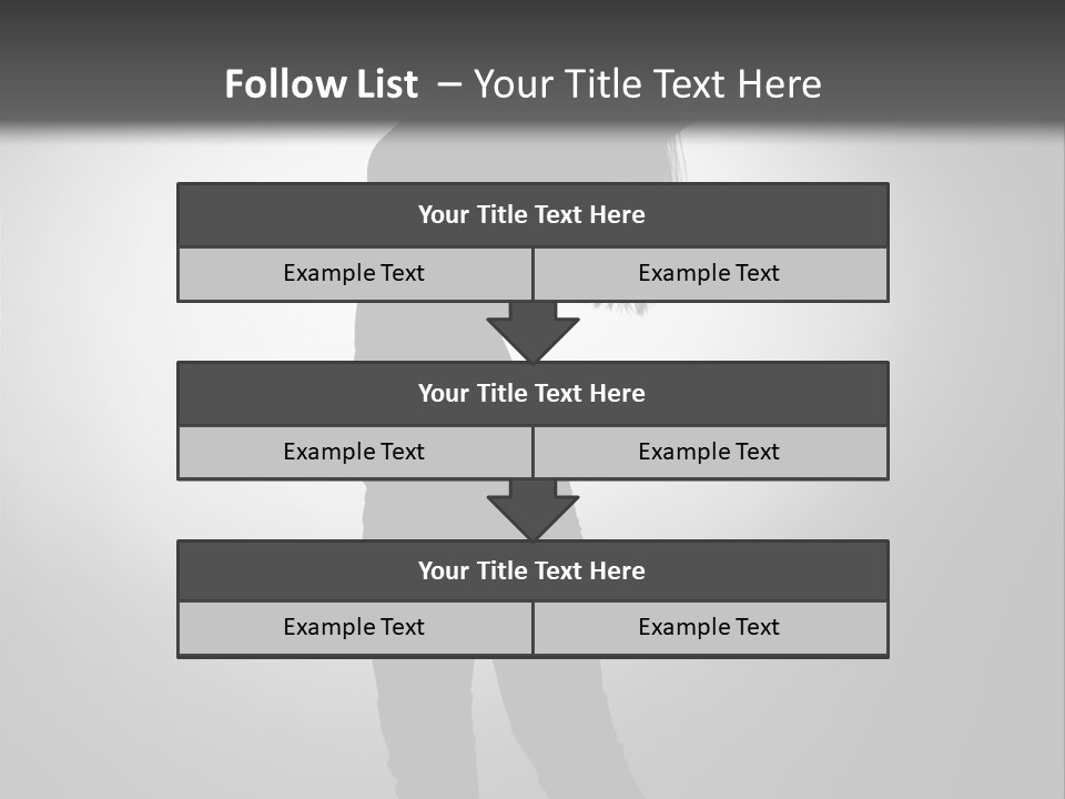 Spa Slim Model PowerPoint Template