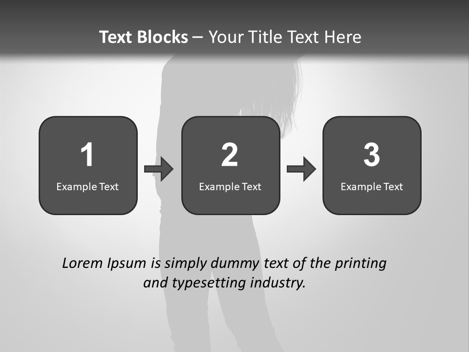 Spa Slim Model PowerPoint Template