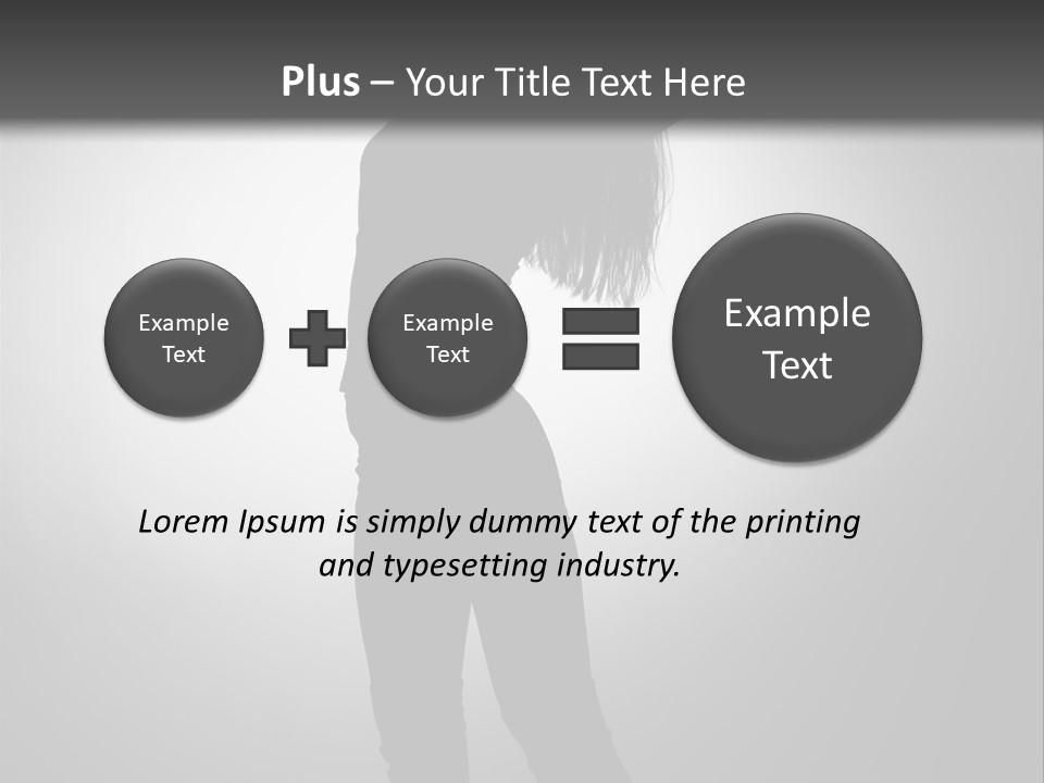 Spa Slim Model PowerPoint Template