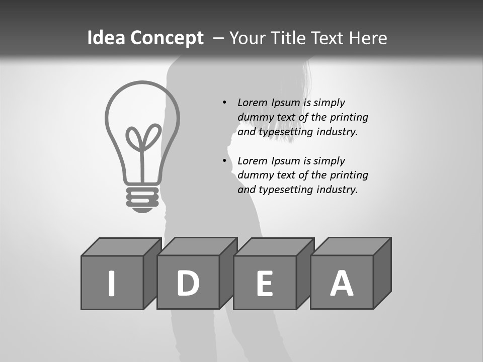 Spa Slim Model PowerPoint Template