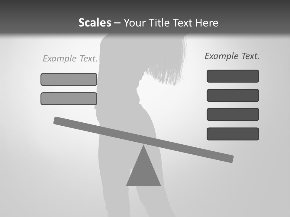 Spa Slim Model PowerPoint Template
