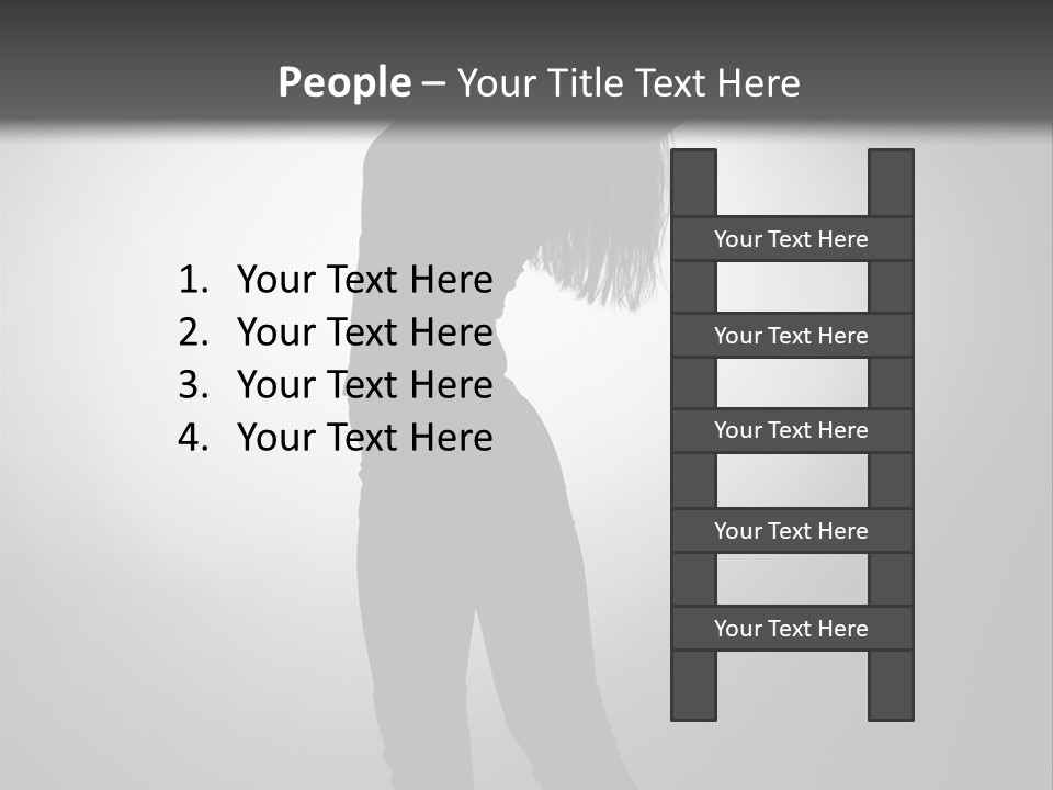 Spa Slim Model PowerPoint Template