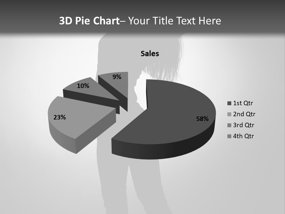 Spa Slim Model PowerPoint Template