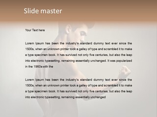 Fit Building Guy PowerPoint Template