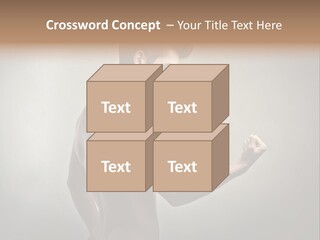 Fit Building Guy PowerPoint Template