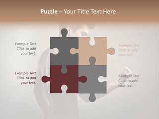 Fit Building Guy PowerPoint Template