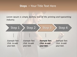 Fit Building Guy PowerPoint Template
