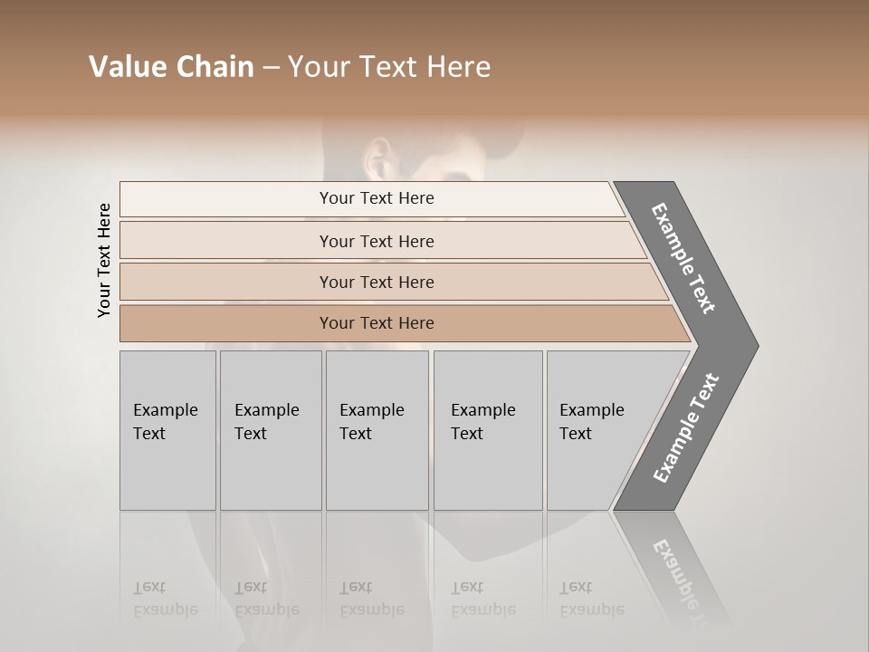 Fit Building Guy PowerPoint Template