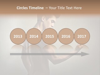 Fit Building Guy PowerPoint Template