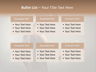 Fit Building Guy PowerPoint Template