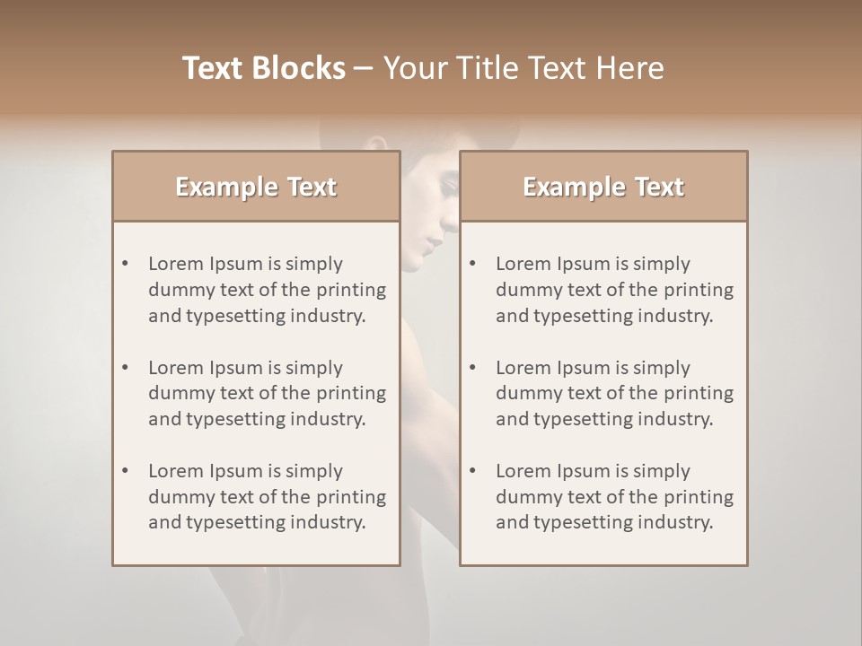 Fit Building Guy PowerPoint Template