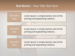 Fit Building Guy PowerPoint Template
