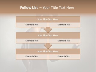Fit Building Guy PowerPoint Template
