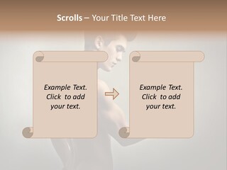 Fit Building Guy PowerPoint Template