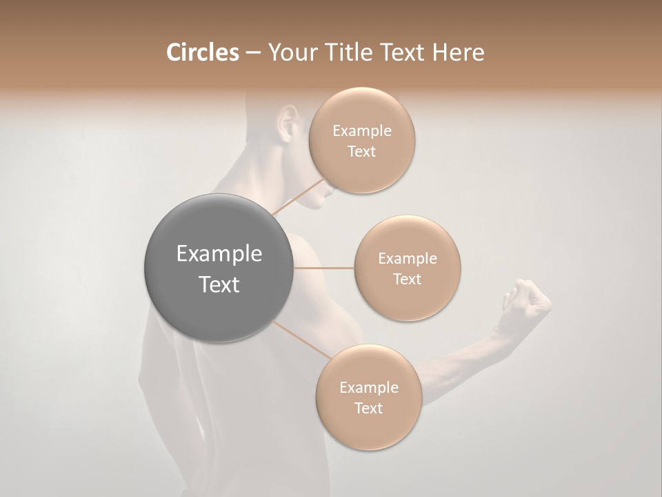 Fit Building Guy PowerPoint Template