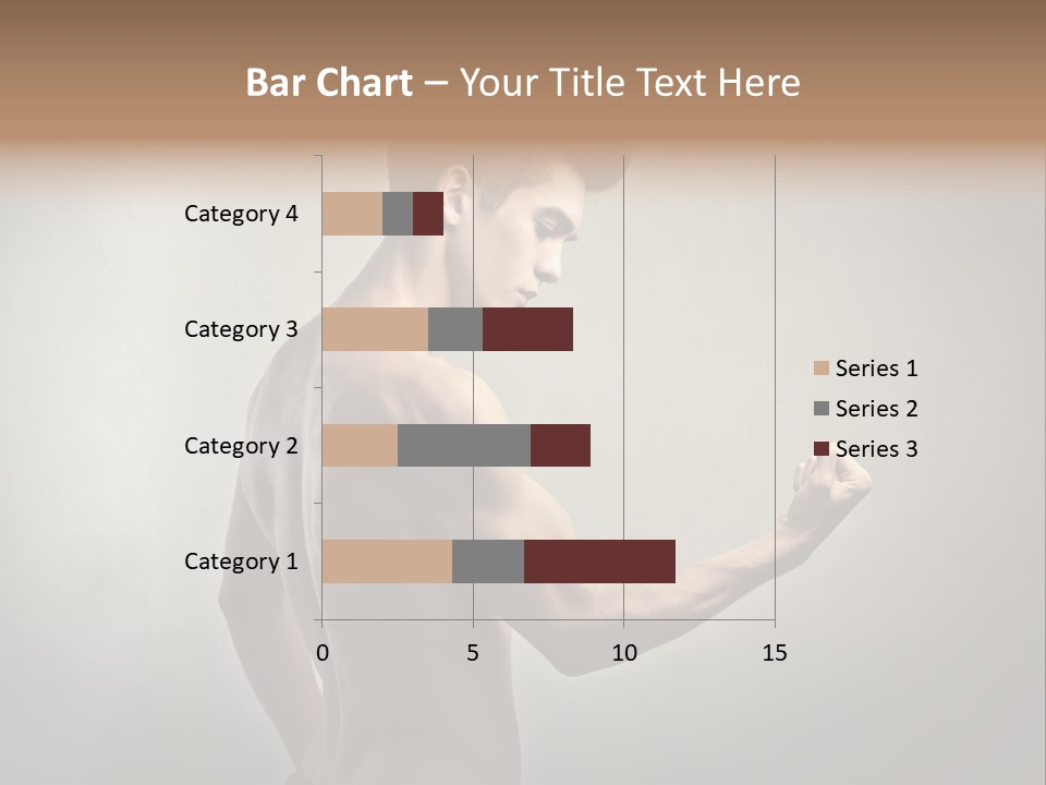 Fit Building Guy PowerPoint Template
