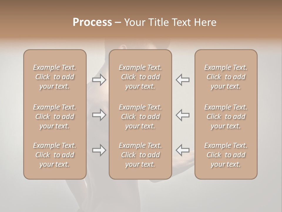 Fit Building Guy PowerPoint Template