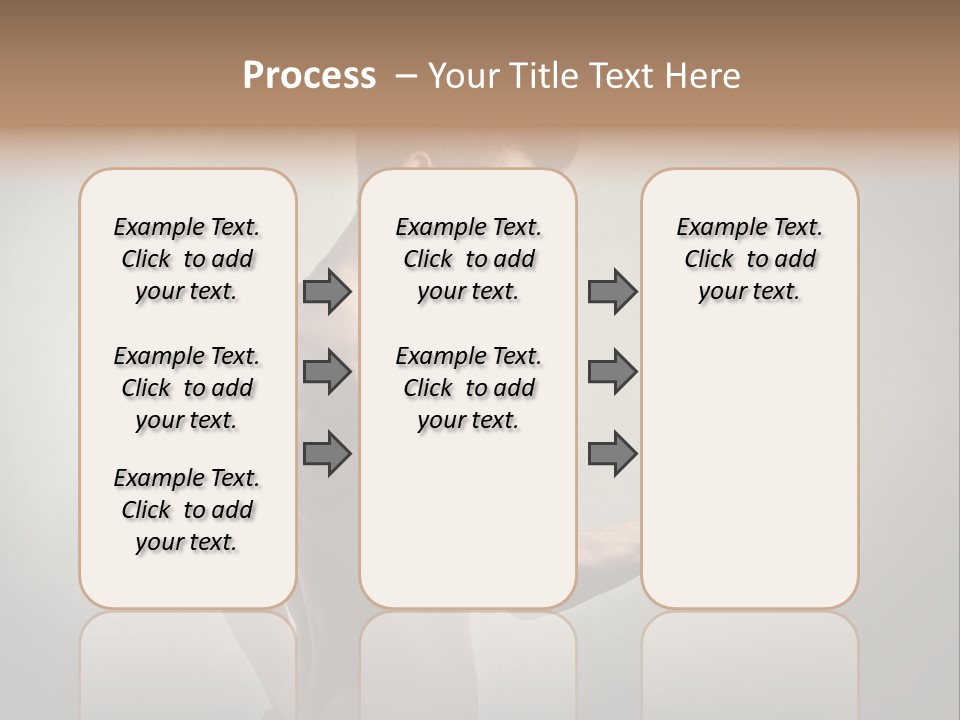 Fit Building Guy PowerPoint Template