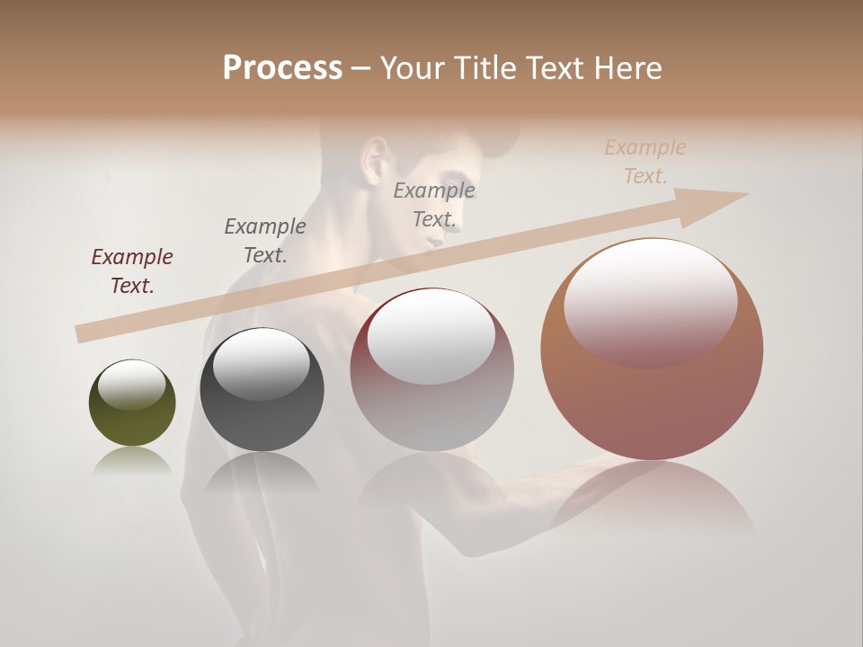 Fit Building Guy PowerPoint Template
