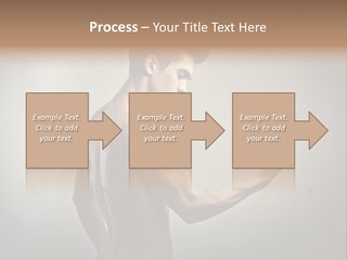 Fit Building Guy PowerPoint Template