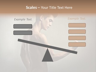 Fit Building Guy PowerPoint Template