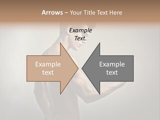 Fit Building Guy PowerPoint Template