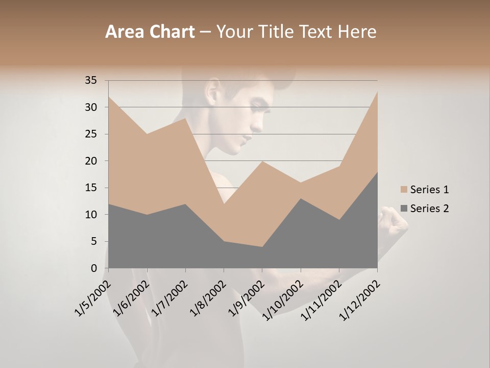 Fit Building Guy PowerPoint Template