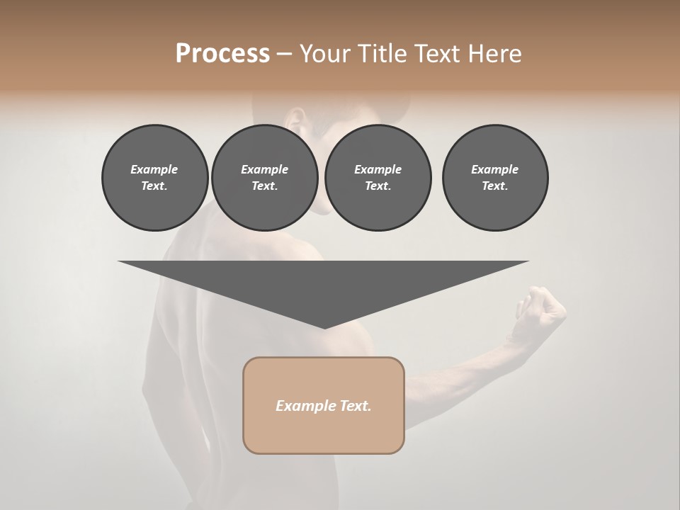 Fit Building Guy PowerPoint Template