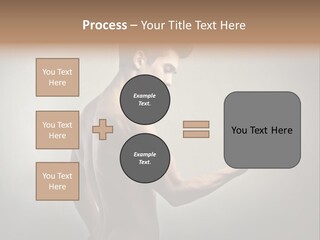 Fit Building Guy PowerPoint Template