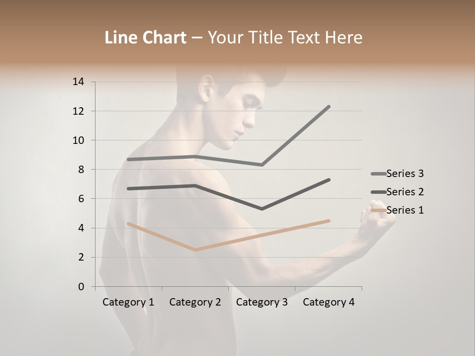 Fit Building Guy PowerPoint Template