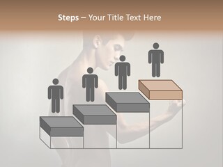 Fit Building Guy PowerPoint Template