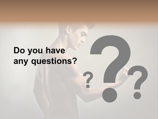 Fit Building Guy PowerPoint Template