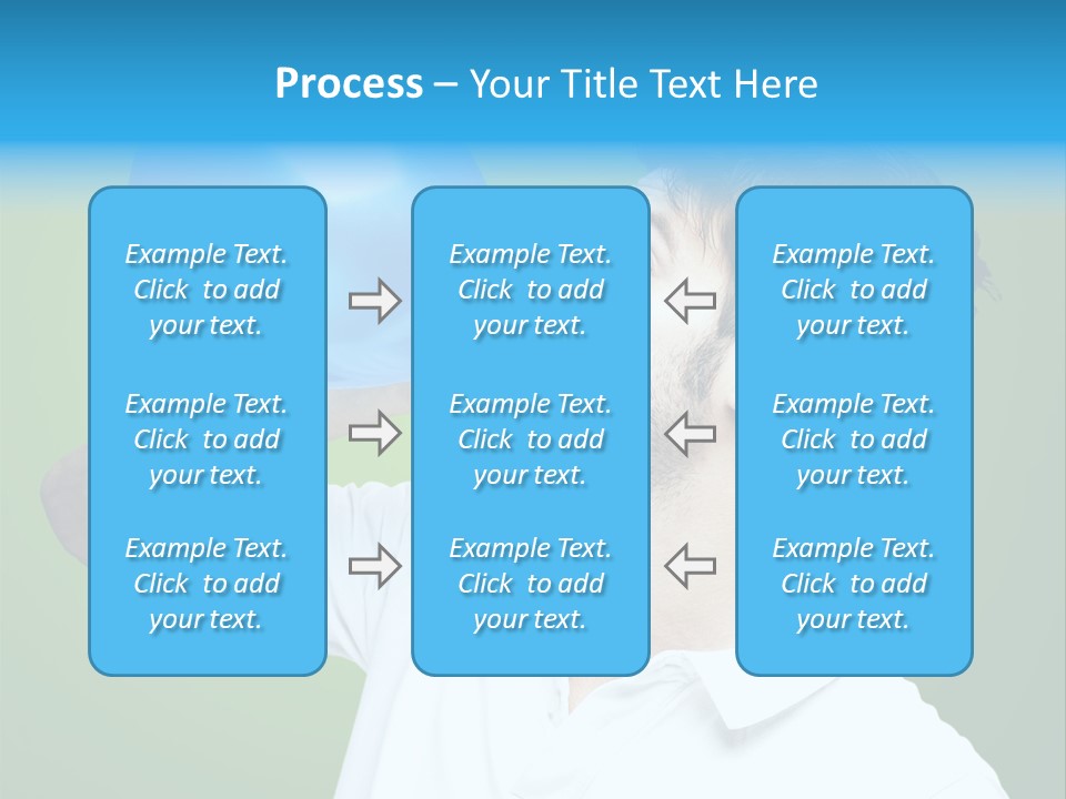 Blue Celebration Decoration PowerPoint Template
