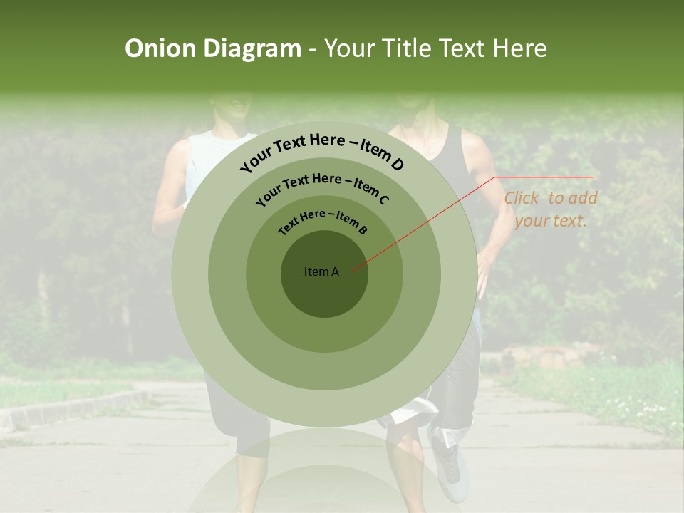 Foot One Runner PowerPoint Template