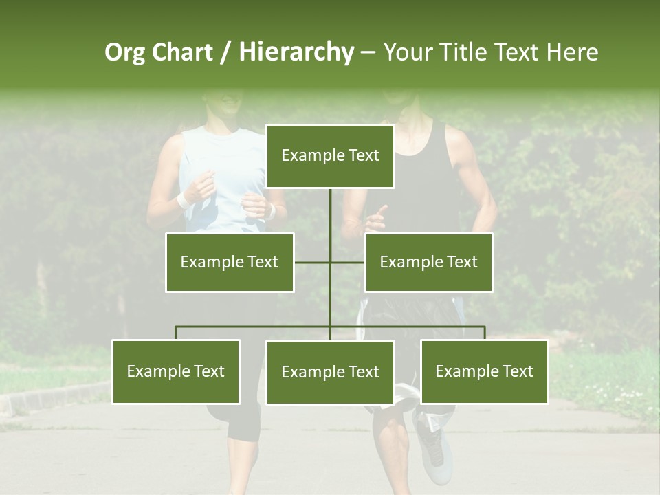 Foot One Runner PowerPoint Template