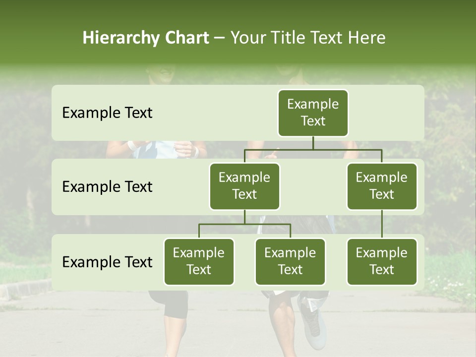 Foot One Runner PowerPoint Template