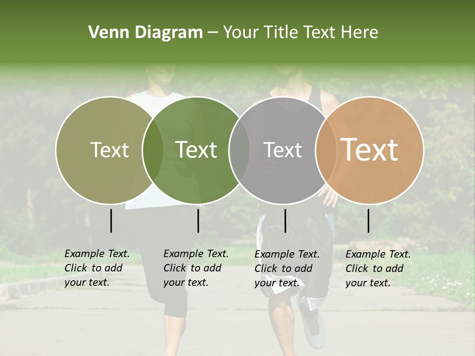 Foot One Runner PowerPoint Template