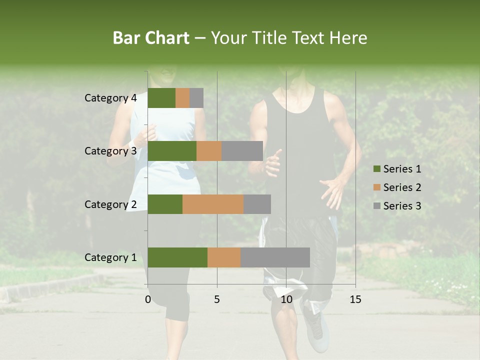 Foot One Runner PowerPoint Template