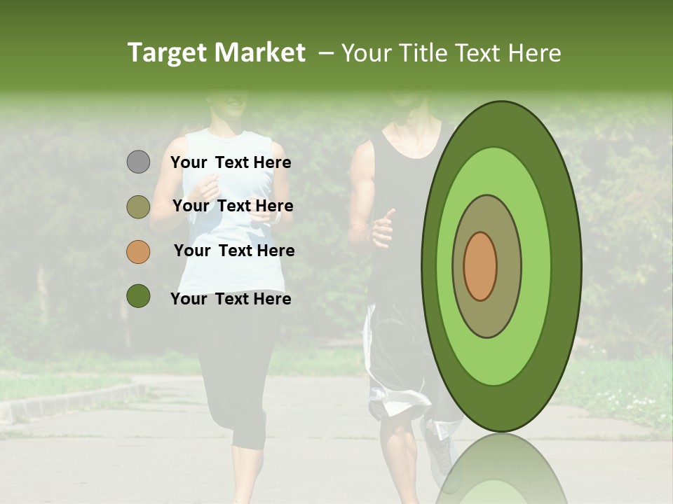 Foot One Runner PowerPoint Template