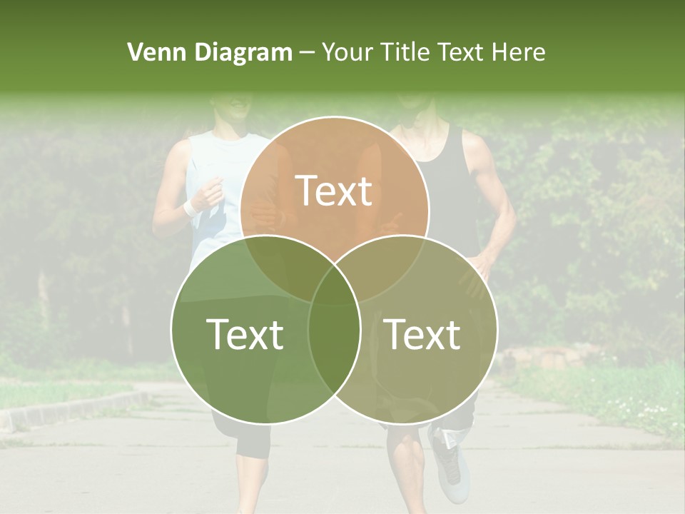 Foot One Runner PowerPoint Template