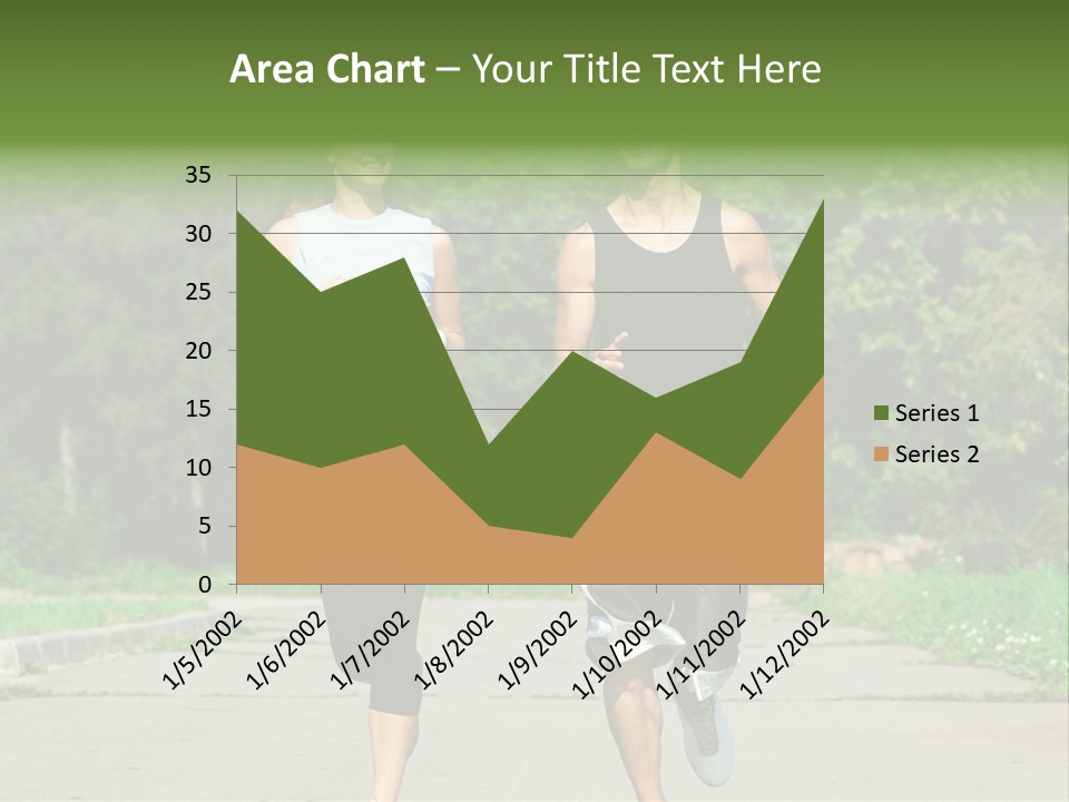 Foot One Runner PowerPoint Template