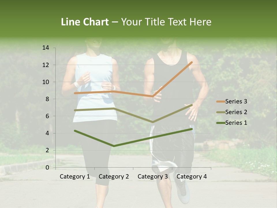 Foot One Runner PowerPoint Template