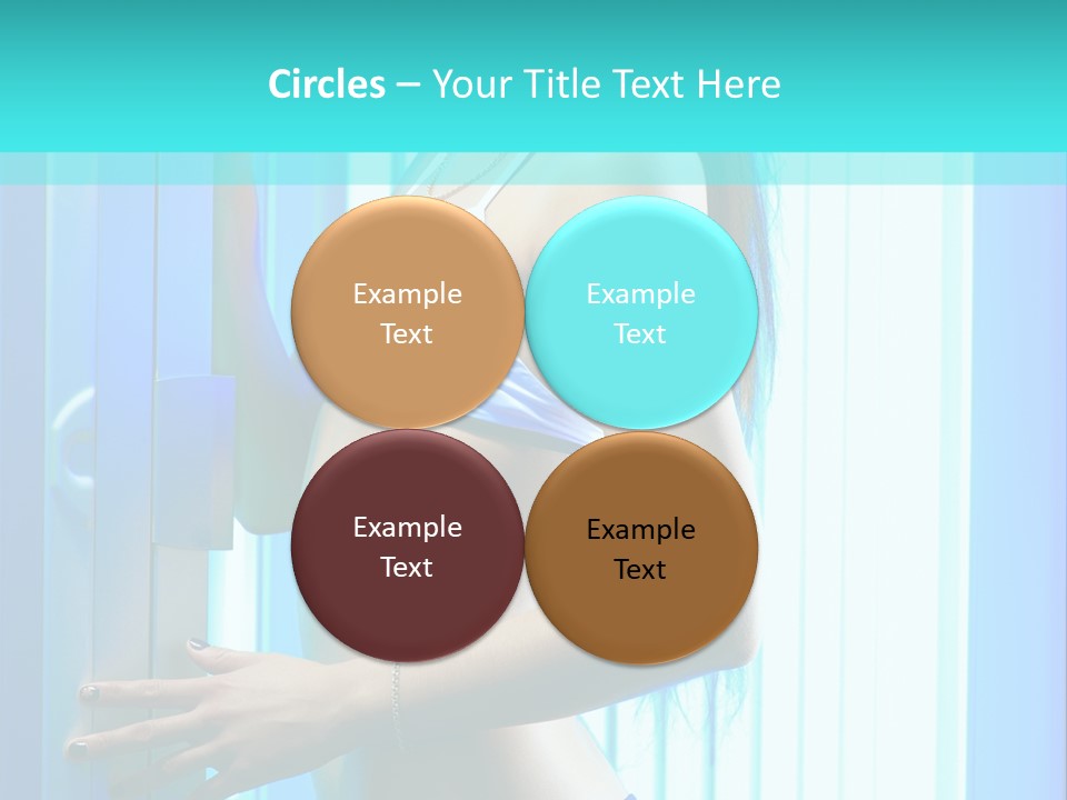 Bikini Bronze Equipment PowerPoint Template