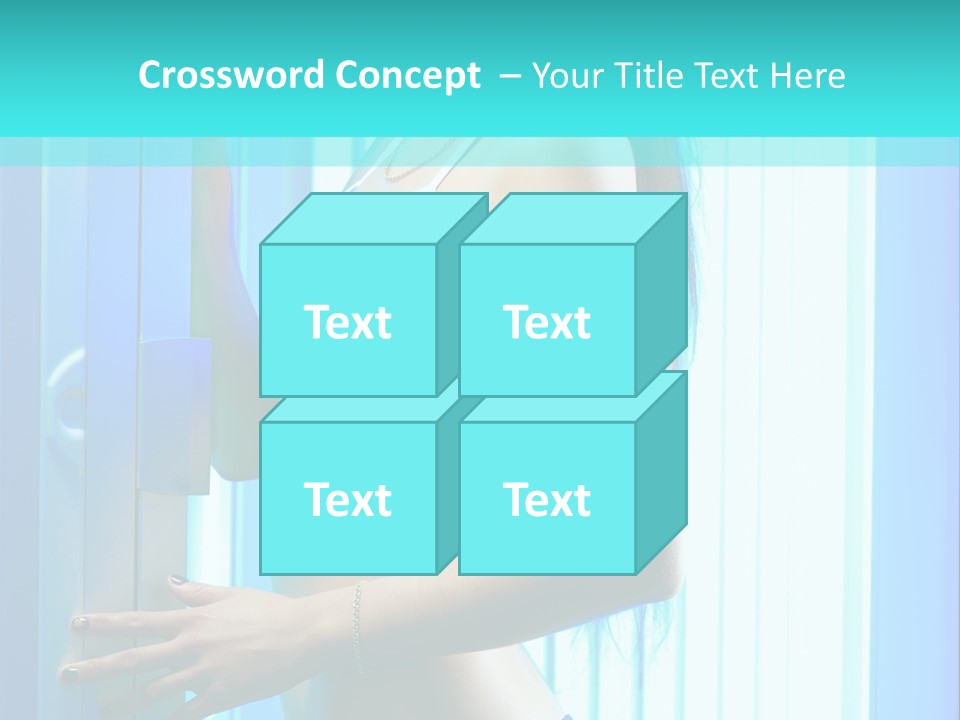 Bikini Bronze Equipment PowerPoint Template